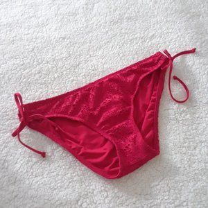 NWT Red Bikini Bottom Large